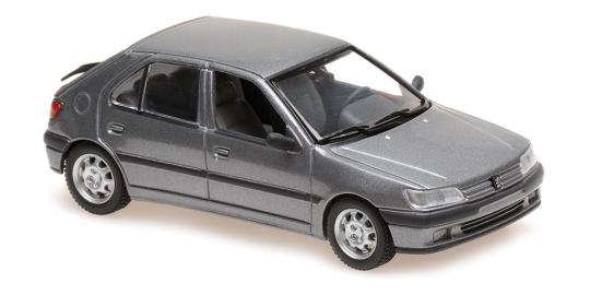 Minichamps 1:43 PEUGEOT 306 4-DOOR - 1995 - SILVER 940112571 