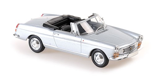 Minichamps 1:43 PEUGEOT 404 CABRIOLET - 1962 - SILVER 