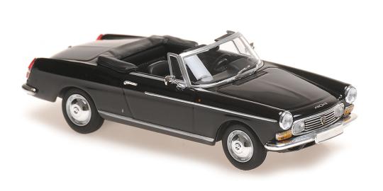 Minichamps 1:43 PEUGEOT 404 CABRIOLET - 1962 - BLACK 