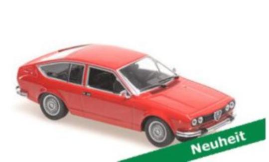 Minichamps 1:43 ALFA ROMEO ALFETTA GTV - 1976 - RED 