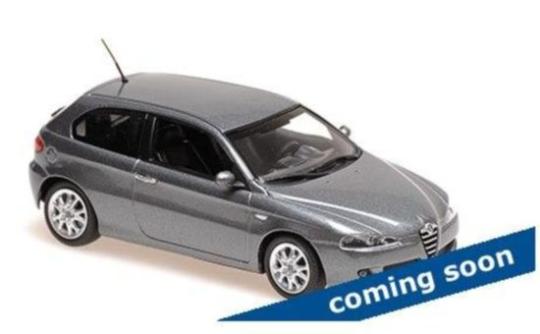 Minichamps 1:43 ALFA ROMEO 147 – 2005 – GREY METALLIC 