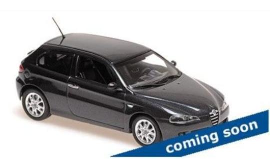 Minichamps 1:43 ALFA ROMEO 147 – 2005 – BLACK METALLIC 