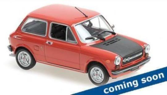 Minichamps 1:43 AUTOBIANCHI A112 ABARTH - 1974 - RED 940121171 