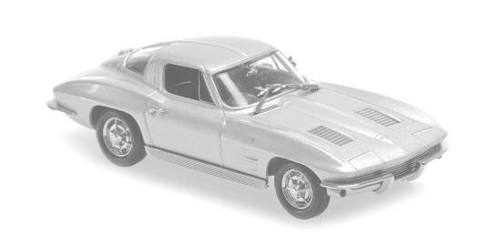 Minichamps CHEVROLET CORVETTE C2 COUPE - 1963 - BLACK 