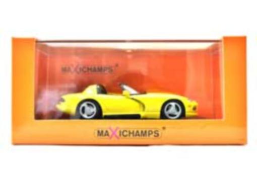 Minichamps 1:43 DODGE VIPER ROADSTER - 1993 - YELLOW 