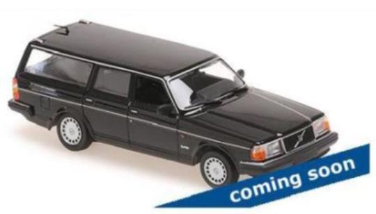 Minichamps 1:43 VOLVO 240 GL BREAK - 1986 - BLACK 