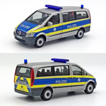 Herpa MB Vito Bus Polizei Bremen 