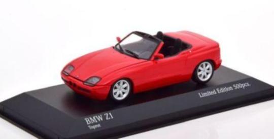 Minichamps 1:43 BMW Z1 1991 rot 