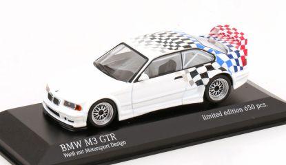 Minichamps 1:43 BMW M3 GTR E36 1993 - white with decor 