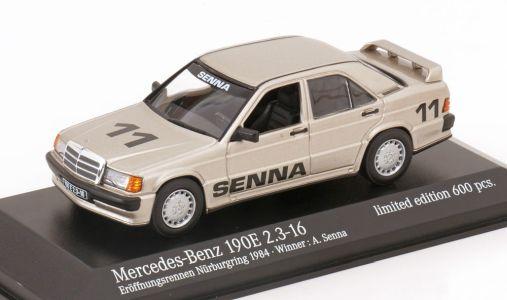 Minichamps 1:43 Mercedes 190E 2.3-16 Opening Race 1984 Senna 