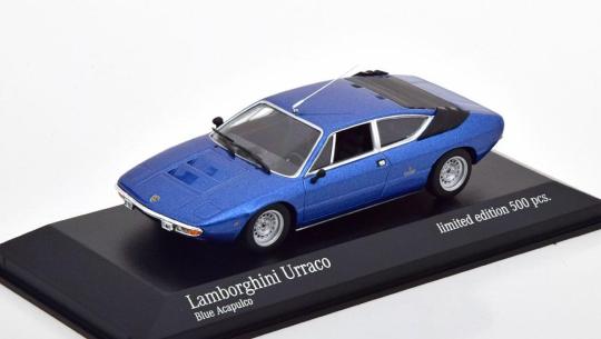 Minichamps 1:43 Lamborghini Urraco 1974 - blue met. 