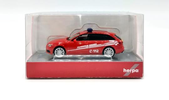 Herpa PKW Audi A4 Avant Feuerwehr Bremen 947589 