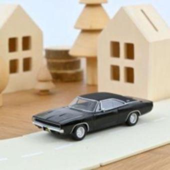 NOREV 1:43 Jet Car Dodge Charger 1968 Black 