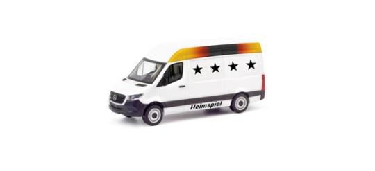 Herpa MB Sprinter 18 Kasten Heimspiel 958004 