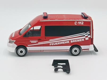 Herpa VW Crafter Bus HD Feuerwehr Bremen \"MZF/KEF\"-HB-2332 