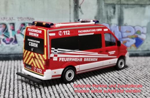 Herpa VW Crafter Bus HD Feuerwehr Bremen CBRN HB-2343 