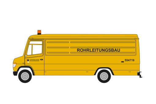 Herpa MB Vario Langkasten T2 Leonhard Weiss Rohrleitungsbau 958615 