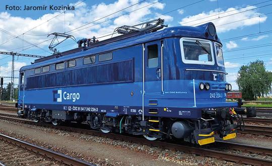 PIKO ~E-Lok/Sound Rh 242 ?D Cargo VI + PluX22 Dec. 97406 