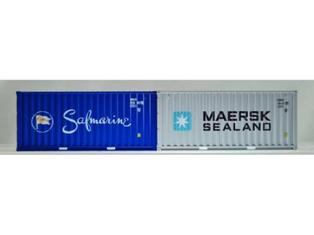 Igra 2x 20' Container Maersk Sealand + Safmarine 