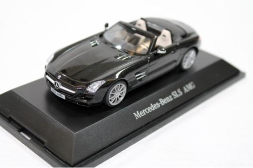 Schuco 1:43 Mercedes SLS AMG Roadster - schwarz B66960035 