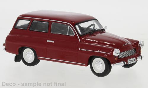 IXO 1:43 Skoda Octavia Combi - dark-red - 1969 