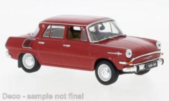 IXO 1:43 Skoda 1000 MB (1968) - red 