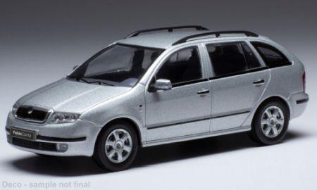 IXO 1:43 Skoda Fabia (2000) - silver met. 