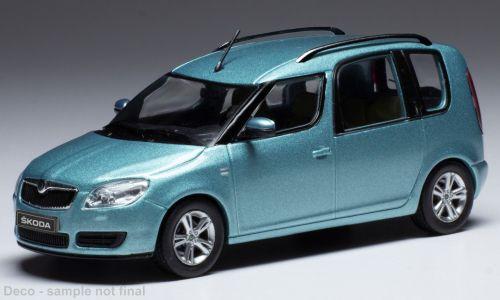 IXO 1:43 Skoda Roomster - metallic-lightblue - 2007 