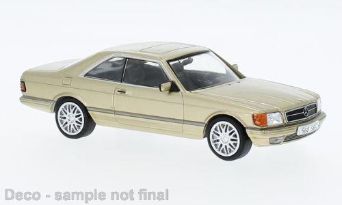 IXO 1:43 Mercedes 500 SEC (C126) - metallic-beige - 1981 