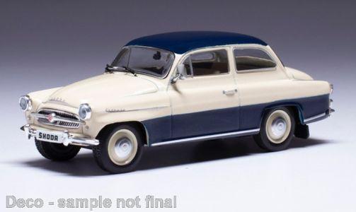 IXO 1:43 Skoda Octavia - beige/blue - 1959 