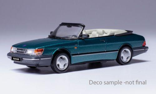 IXO 1:43 Saab 900 Cabriolet (1991) - green 