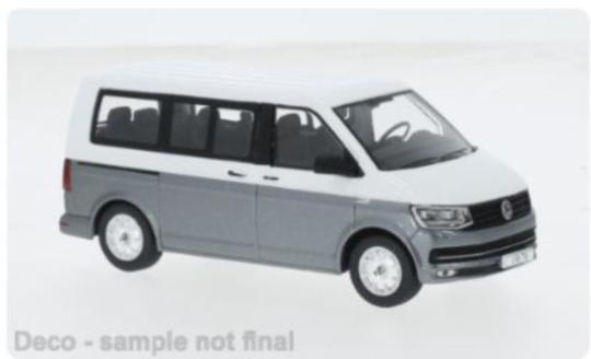 IXO 1:43 VW T6 Multivan 2017 - grey/white 