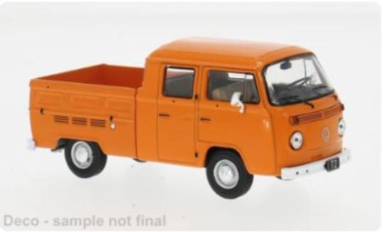 IXO 1:43 VW T2 DoKa 1972 - orange 