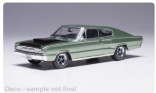 IXO 1:43 Dodge Charger 1967 - light green 