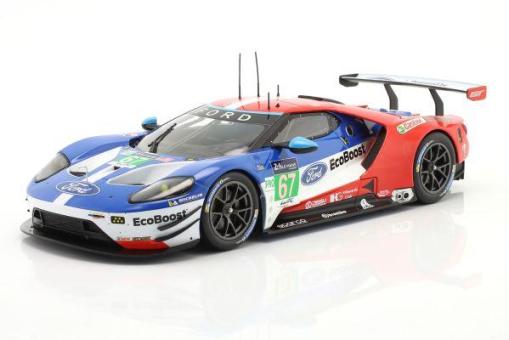 IXO 1:18 Ford GT - #67 24h LeMans 2017 Tincknell/Priaulx/Derani 