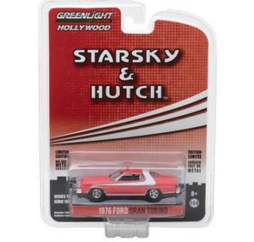 GreenLight 1:64 Ford Gran Torino \"Starsky & Hutch\"TV Series 1975-79 *Artisan Ser 