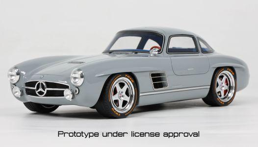 GT Spirit 1:18 MERCEDES S-KLUB GULLWING 2021 - NARDO GREY 