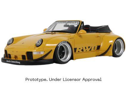 GT Spirit 1:18 Porsche RWB Bodykit Nohra 2023 - yellow 