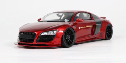 GT Spirit 1:18 AUDI R8 by LB-WORKS 2022 - CANDY RED 