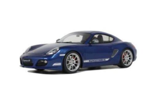 GT Spirit 1:18 PORSCHE CAYMAN R 2012 - AQUA BLUE METALLIC 