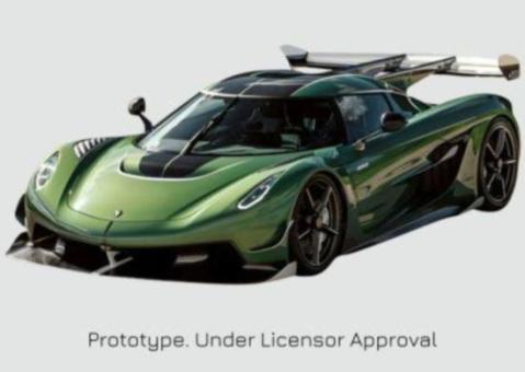 GT Spirit 1:18 Koenigsegg Jesko 2024 - green 