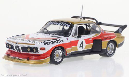 IXO 1:43 BMW 3.5 CSL, No.4, Silverstone, Gr.5 J.Fitzpatrick/T.Walkinshaw, 1976 