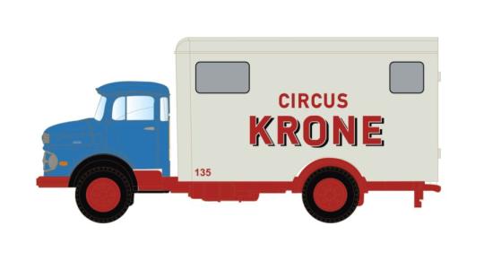 Minis LKW MB L322 Koffer Circus Krone 