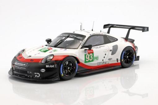 IXO 1:18 Porsche 991 RSR #93 - LeMans 2018 Patrick Pilet, Nick Tandy, Earl Bambe 