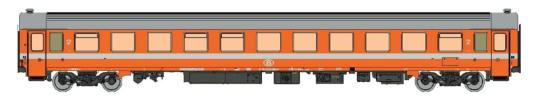 LS Models  B11 2. Kl. C1-Design mit Klimaanlage SNCB Ep. V 