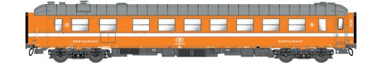 LS Models Speisewagen Breda Wr C1 SNCB /NNBS orange Ep. V in 