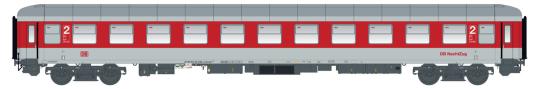 LS Models Liegewagen Bvcmz 248.5 rot-lichtgrau DB Nachtzug Ep.VI 