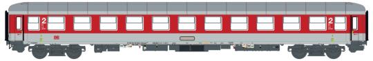 LS Models Liegewagen Bvcmz 248.5 rot-lichtgrau DB AG Ep.VI 