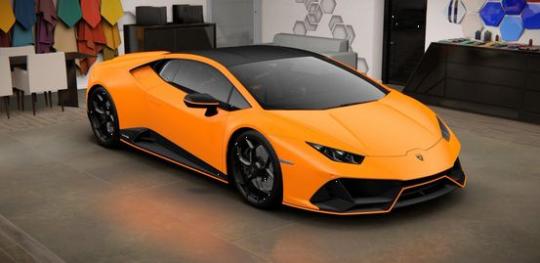 Looksmart 1:43 Lamborghini Huracan EVO Fluo Capsule - Aranci 