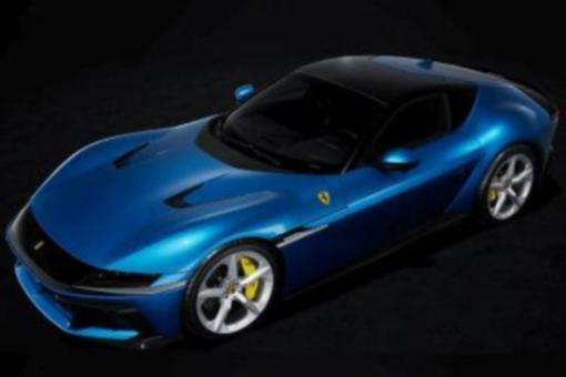 Looksmart 1:43 FERRARI 12 CILINDRI - Blu Corsa 